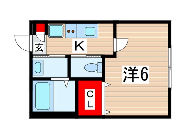 フォレスタ千葉の物件間取画像